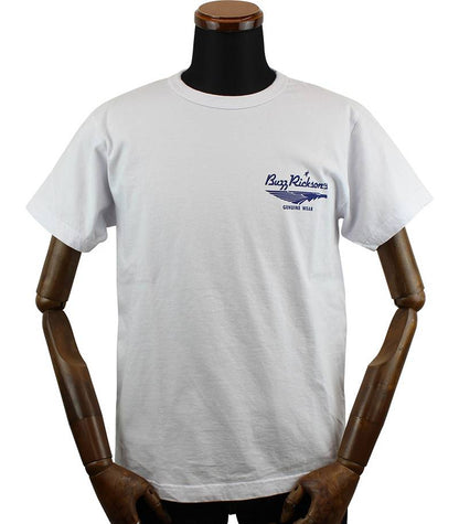 BR79195 / BUZZ RICKSON'S × CLUTCHMAN TV Collaboration T-shirt " フライトジャケット塾 "