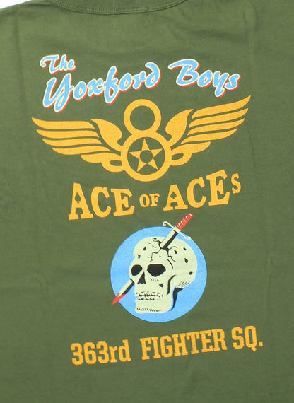 BR79347 / BUZZ RICKSON'S S/S MILITARY TEE "363rd FIGHTER SQ."