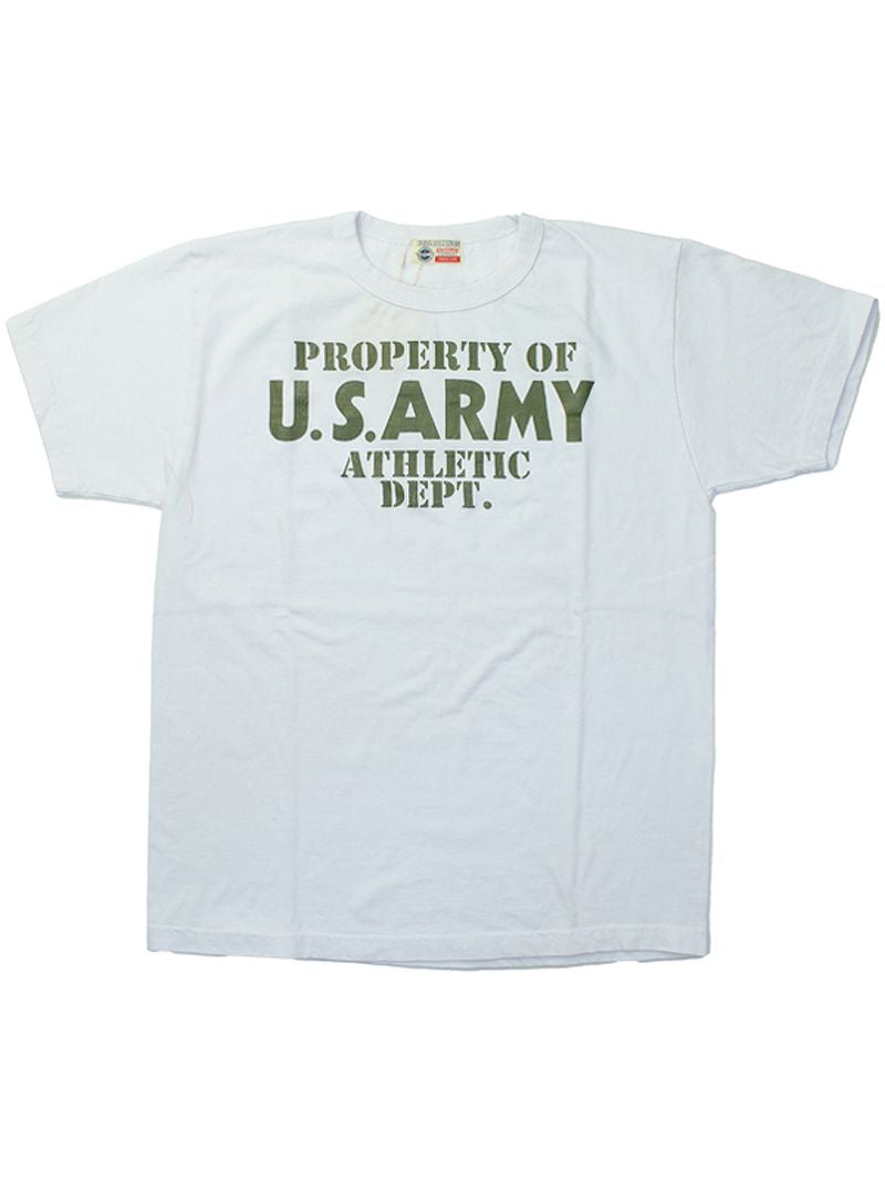 BR79348 / BUZZ RICKSON'S S/S MILITARY TEE "U.S.ARMY ATHLETIC DEPT. "
