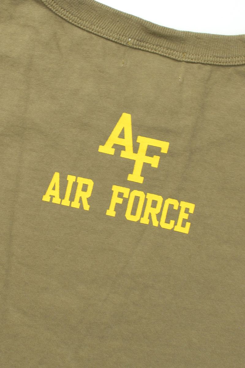 BR79403　バズリクソンズ ミリタリー 半袖 Tシャツ " AIR FORCE ATHLETICS "