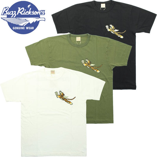 BR79578 / BUZZ RICKSON'S GOVERNMENT ISSUE T-SHIRT "460th BOMB.SQ. Black Panther"