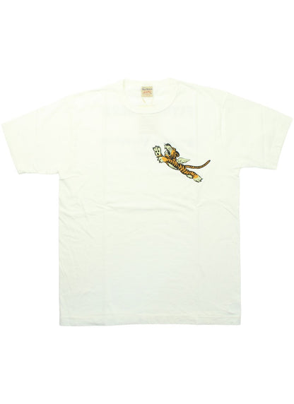 BR79578 / BUZZ RICKSON'S GOVERNMENT ISSUE T-SHIRT "460th BOMB.SQ. Black Panther"