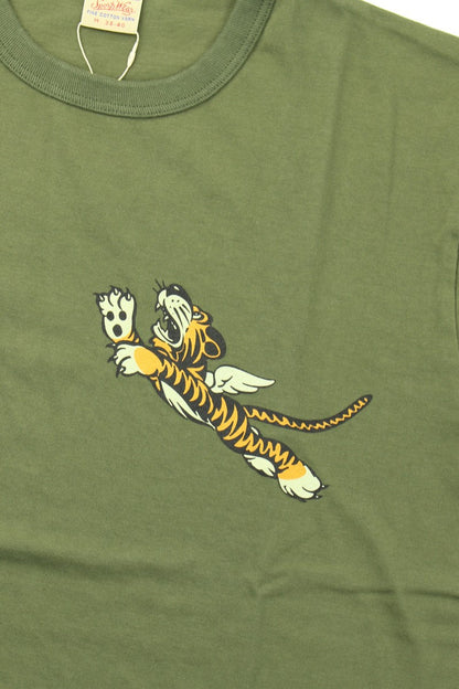 BR79578 / BUZZ RICKSON'S GOVERNMENT ISSUE T-SHIRT "460th BOMB.SQ. Black Panther"