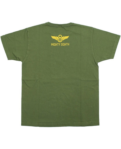 BR79703 / BUZZ RICKSON'S S/S MILITARY TEE " 451st BOMB. SQ. "