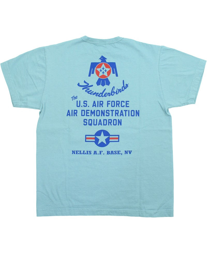 BR79705 / BUZZ RICKSON'S S/S MILITARY TEE " THUNDERBIRDS "