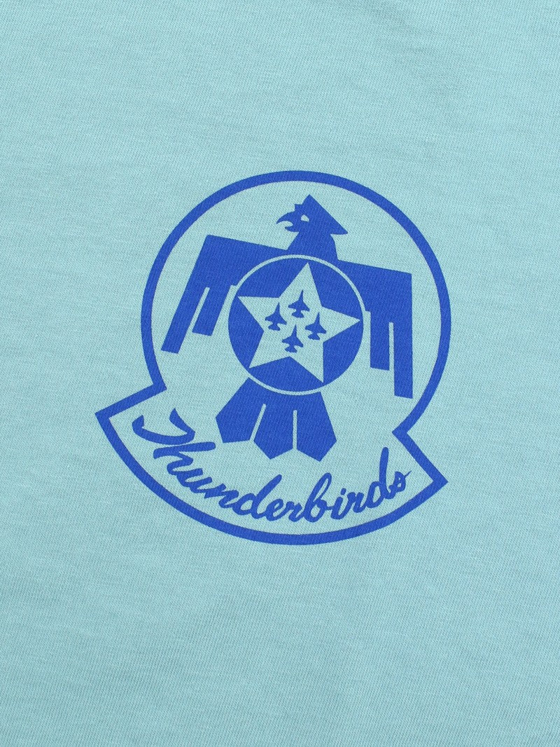 BR79705 / BUZZ RICKSON'S S/S MILITARY TEE " THUNDERBIRDS "