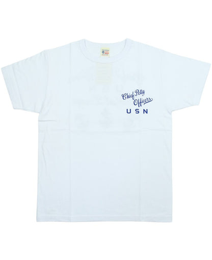 BR79706 / BUZZ RICKSON'S S/S MILITARY TEE " COCKTAIL LOUNGE "