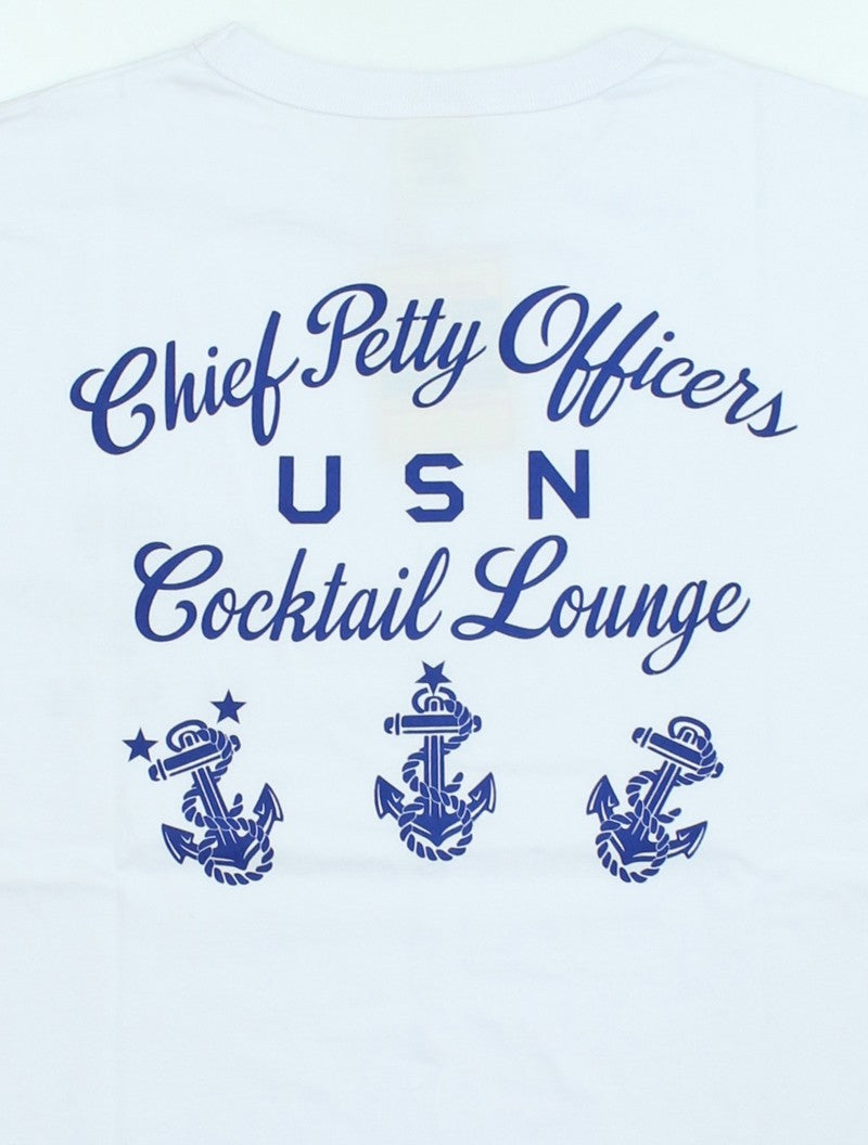 BR79706 / BUZZ RICKSON'S S/S MILITARY TEE " COCKTAIL LOUNGE "