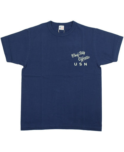 BR79706 / BUZZ RICKSON'S S/S MILITARY TEE " COCKTAIL LOUNGE "