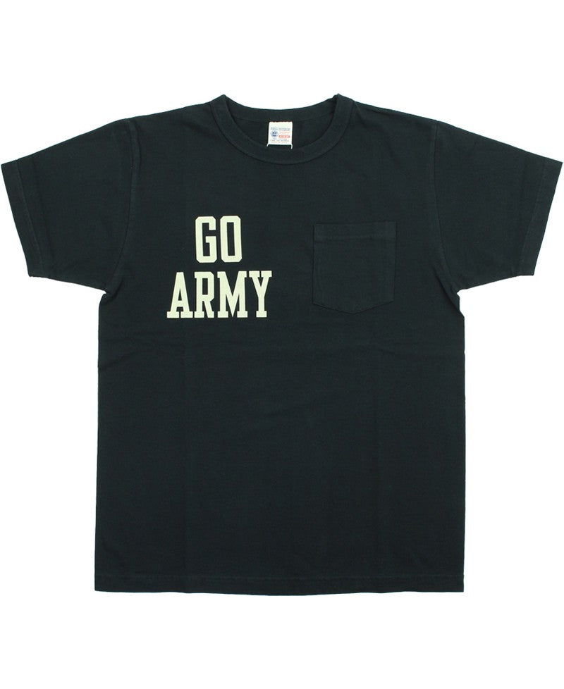 BR79710 / BUZZ RICKSON'S S/S MILITARY POCKET TEE " GO ARMY "