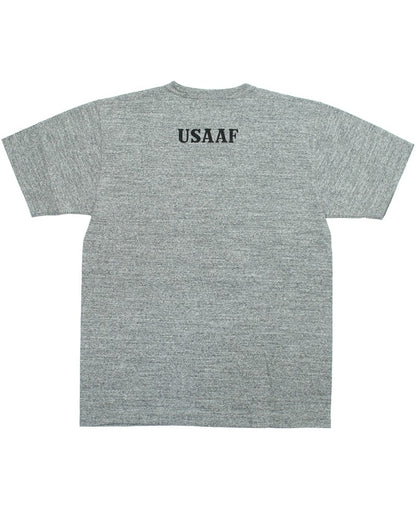 BR79726 / BUZZ RICKSON'S SLUB YARN PRINT TEE "USAAF HARDING FIELD"
