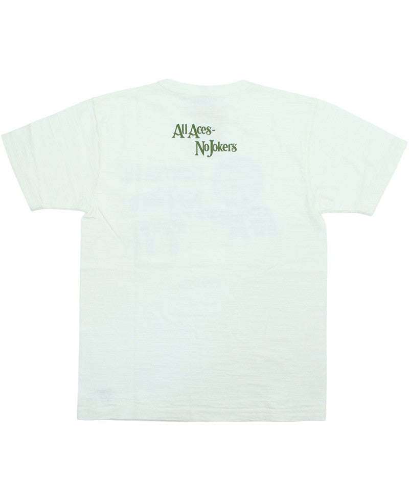 BR79728 / BUZZ RICKSON'S SLUB YARN PRINT TEE "77th FTR SQ."