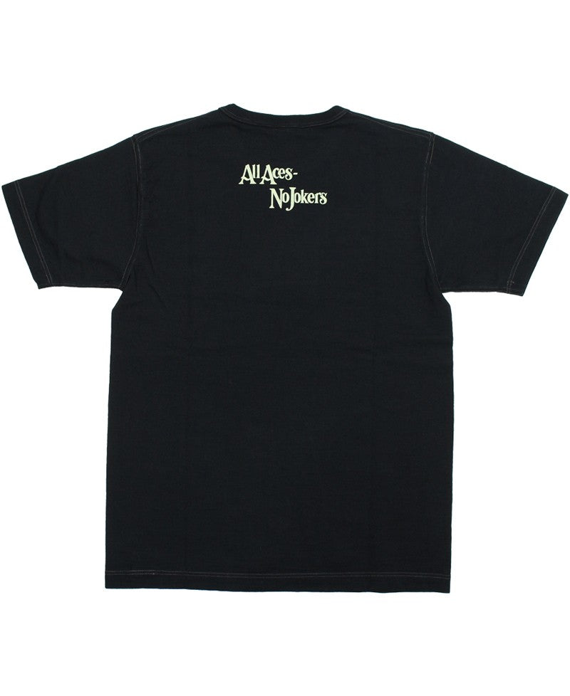 BR79728 / BUZZ RICKSON'S SLUB YARN PRINT TEE "77th FTR SQ."