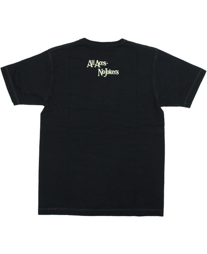 BR79728 / BUZZ RICKSON'S SLUB YARN PRINT TEE "77th FTR SQ."