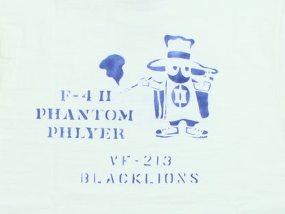 BR79730 / BUZZ RICKSON'S SLUB YARN PRINT TEE "PHANTOM PHLYER"