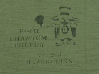 BR79730 / BUZZ RICKSON'S SLUB YARN PRINT TEE "PHANTOM PHLYER"