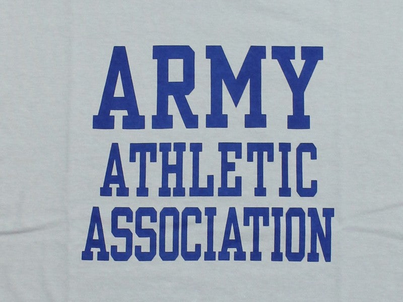 BR79777 / BUZZ RICKSON'S S/S MILITARY TEE " ARMY ATHLETIC ASSOCIATION "