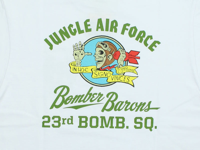 BR79778 / BUZZ RICKSON'S S/S MILITARY TEE " BOMBER BARONS "
