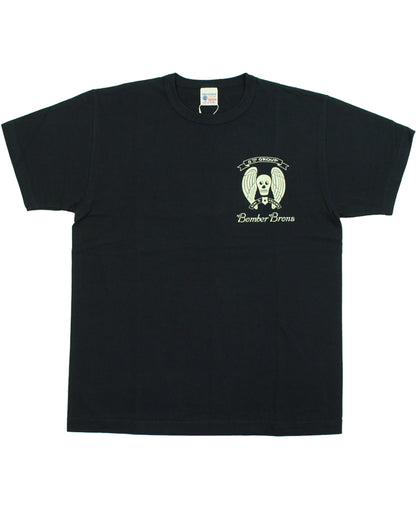 BR79778 / BUZZ RICKSON'S S/S MILITARY TEE " BOMBER BARONS "