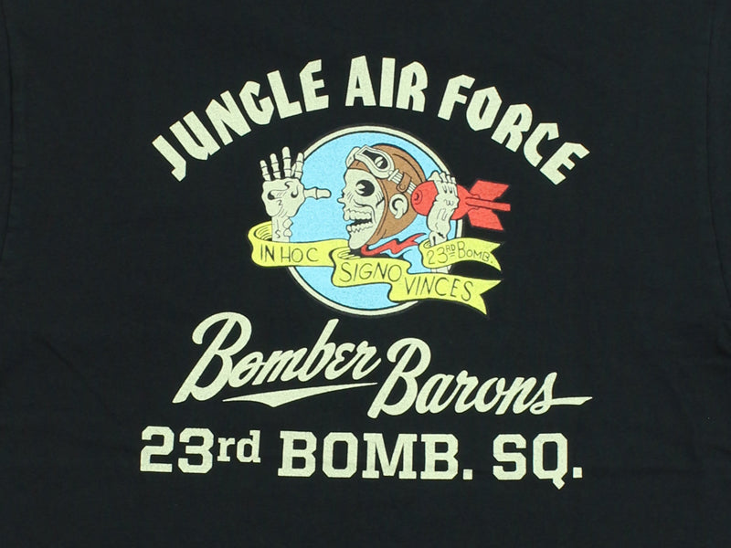BR79778 / BUZZ RICKSON'S S/S MILITARY TEE " BOMBER BARONS "