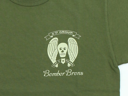 BR79778 / BUZZ RICKSON'S S/S MILITARY TEE " BOMBER BARONS "