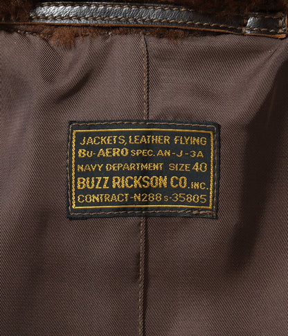 BR80647 / BUZZ RICKSON'S Type AN-J-3A “BUZZ RICKSON CO. INC. HORSEHIDE MODEL”