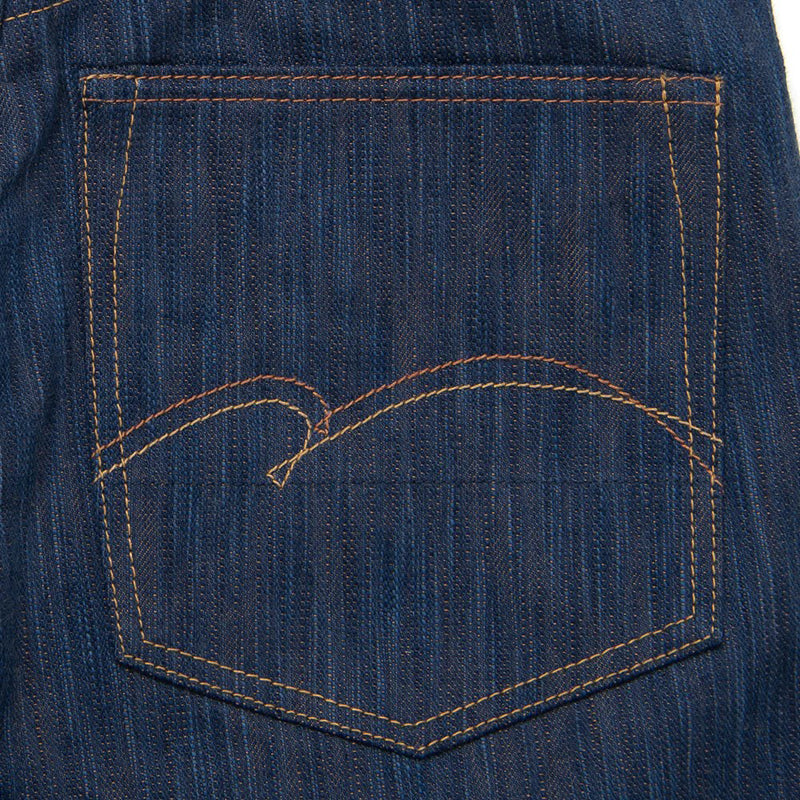 D1905 / STUDIO D'ARTISAN Awa Natural Indigo & Persimmon Tannin Dyed(KAKI-SHIBU) Regular Straight Jeans