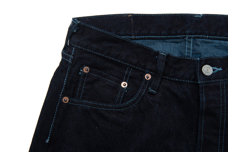 D1926 / STUDIO D'ARTISAN 15oz KYOTO AQUA INDIGO JEANS