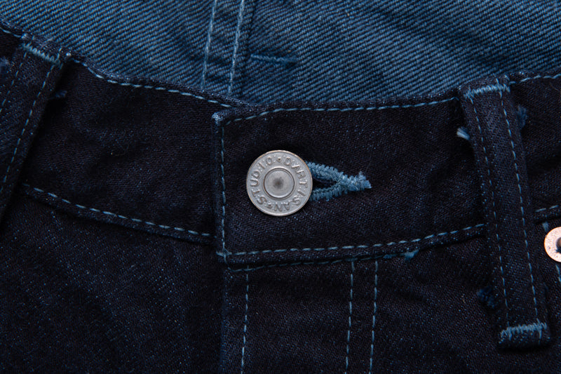 D1926 / STUDIO D'ARTISAN 15oz KYOTO AQUA INDIGO JEANS