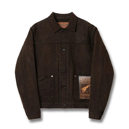 D4631 / STUDIO D'ARTISAN Amami Doro-zome GL3 15.0oz Denim Jacket