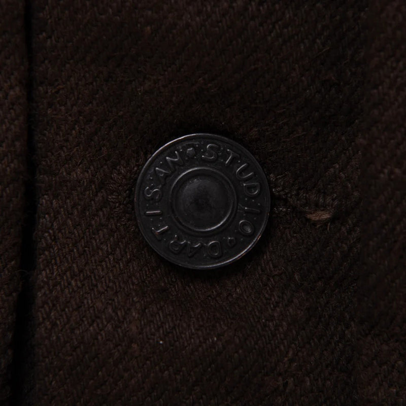 D4631 / STUDIO D'ARTISAN Amami Doro-zome GL3 15.0oz Denim Jacket