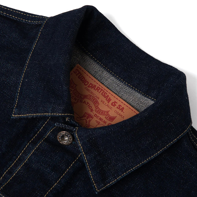 D4677 / STUDIO D'ARTISAN 16oz WWII Denim Jacket – Klaxon Japanese