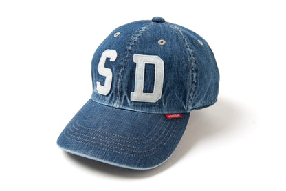 D7583U / STUDIO D'ARTISAN USED DENIM CAP