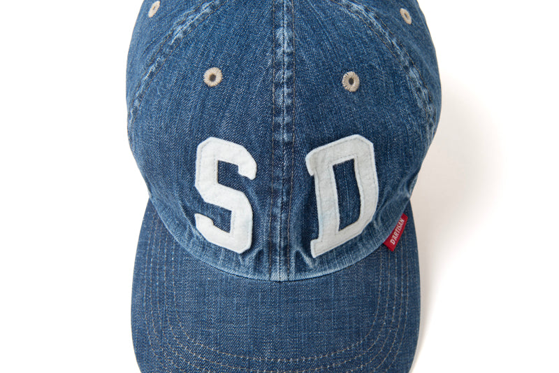D7583U / STUDIO D'ARTISAN USED DENIM CAP