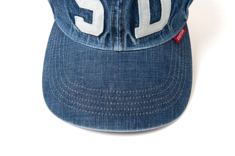 D7583U / STUDIO D'ARTISAN USED DENIM CAP