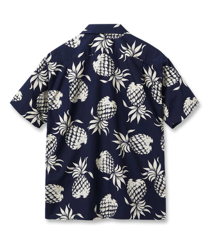 DK37811 / SUNSURF DUKE KAHANAMOKU COTTON HAWAIIAN SHIRT “DUKE'S PINEAPPLE”