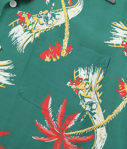 DK39239 / SUNSURF DUKE KAHANAMOKU SPECIAL EDITION HAWAIIAN SHIRT “DERBY” (SHORT SLEEVE)