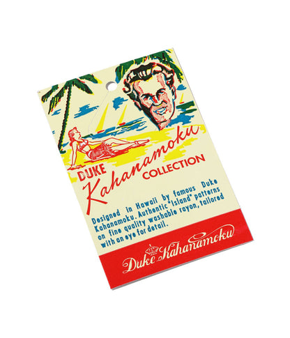 DK39446 / SUNSURF DUKE KAHANAMOKU SPECIAL EDITION “WESTCOAST PATTERN” (SHORT SLEEVE)