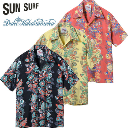 DK39632 / SUNSURF DUKE KAHANAMOKU SPECIAL EDITION “HANAHOU FLOWER” (SHORT SLEEVE)