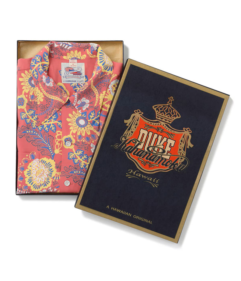 DK39632 / SUNSURF DUKE KAHANAMOKU SPECIAL EDITION “HANAHOU FLOWER” (SHORT SLEEVE)