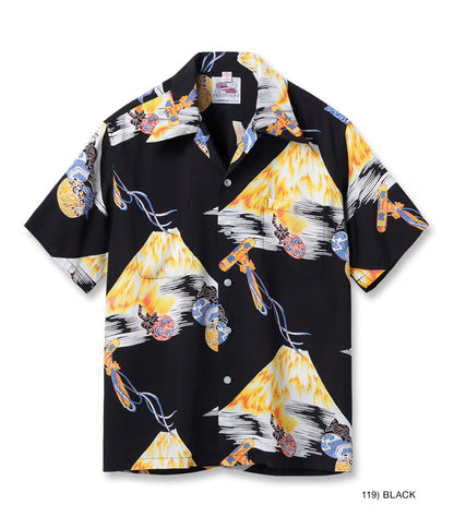DK39634 / SUNSURF DUKE KAHANAMOKU SPECIAL EDITION “Mt.FUJI & LUCKY EGGPLANT” (SHORT SLEEVE)
