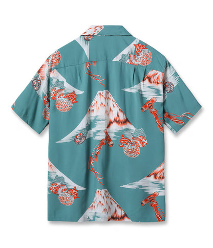 DK39634 / SUNSURF DUKE KAHANAMOKU SPECIAL EDITION “Mt.FUJI & LUCKY EGGPLANT” (SHORT SLEEVE)