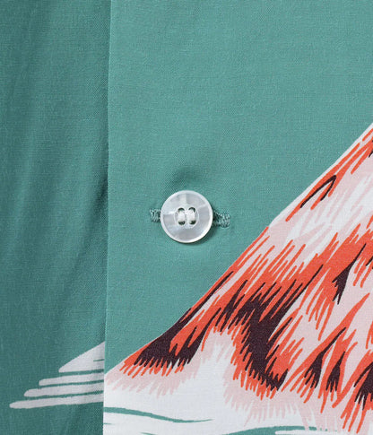 DK39634 / SUNSURF DUKE KAHANAMOKU SPECIAL EDITION “Mt.FUJI & LUCKY EGGPLANT” (SHORT SLEEVE)