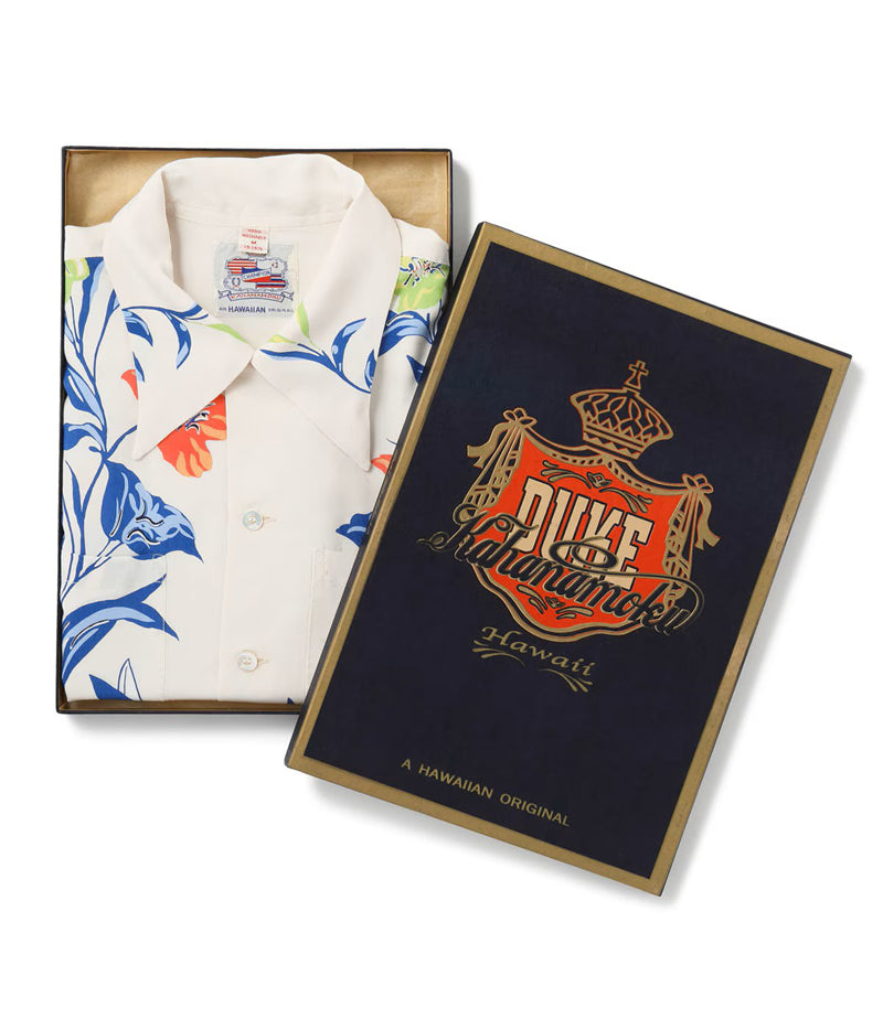 DK39638 / SUNSURF DUKE KAHANAMOKU SPECIAL EDITION “ORCHID AND PINEAPPLE” (SHORT SLEEVE)