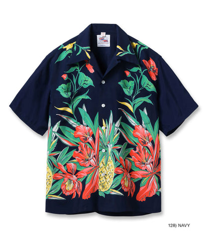 DK39638 / SUNSURF DUKE KAHANAMOKU SPECIAL EDITION “ORCHID AND PINEAPPLE” (SHORT SLEEVE)