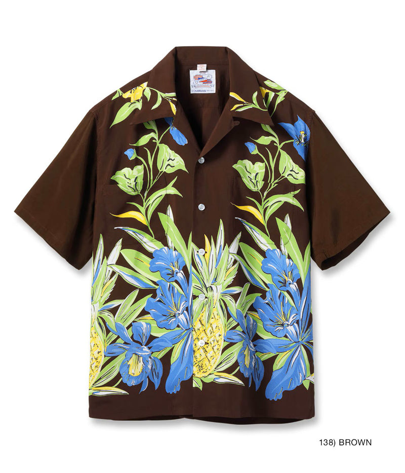 DK39638 / SUNSURF DUKE KAHANAMOKU SPECIAL EDITION “ORCHID AND PINEAPPLE” (SHORT SLEEVE)