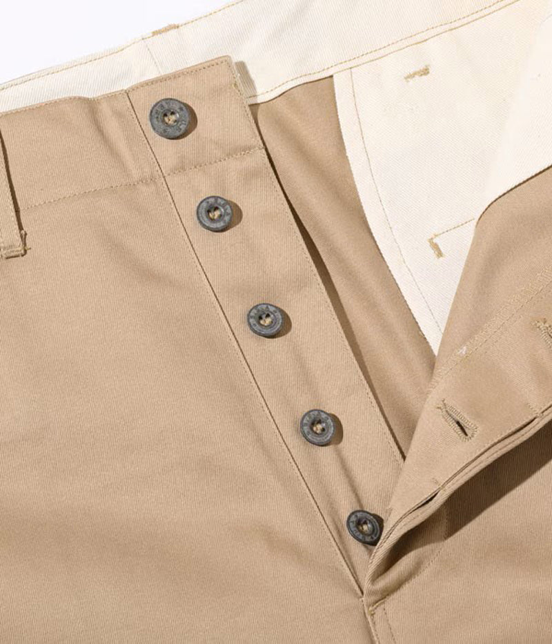 M43036 / BUZZ RICKSON'S EARLY MILITARY CHINOS 1942 MODEL – Klaxon