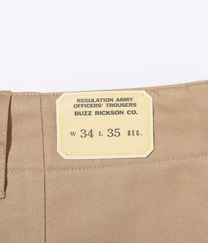 M43036 / BUZZ RICKSON'S EARLY MILITARY CHINOS 1942 MODEL (ONE WASH)