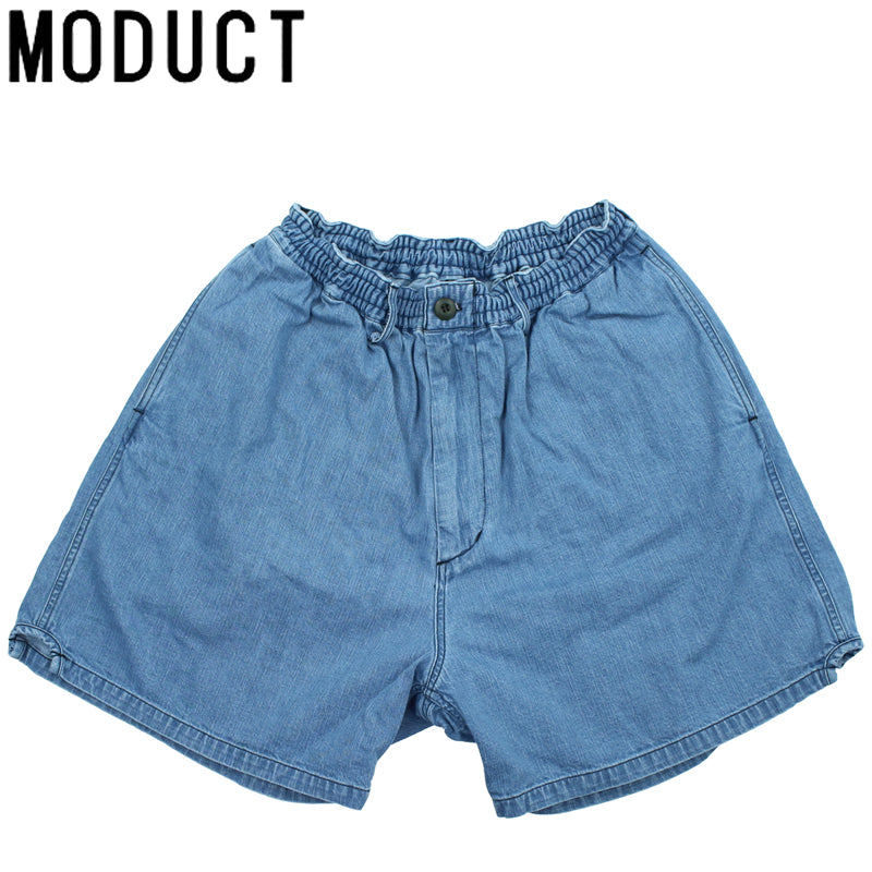 MO52651 / MODUCT TRANKS DENIM NAVY GENERAL PORPOSE AGING MODEL