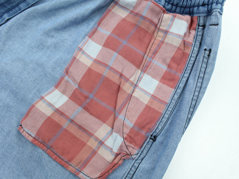 MO52651 / MODUCT TRANKS DENIM NAVY GENERAL PORPOSE AGING MODEL